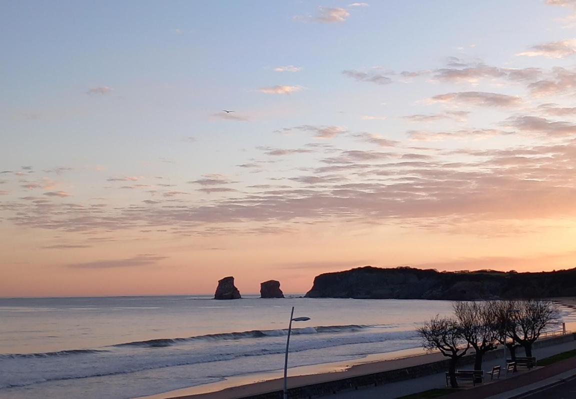 Appartement Bord De Mer Tres Lumineux 2/4 Pers. - Vue Inoubliable Hendaye Esterno foto